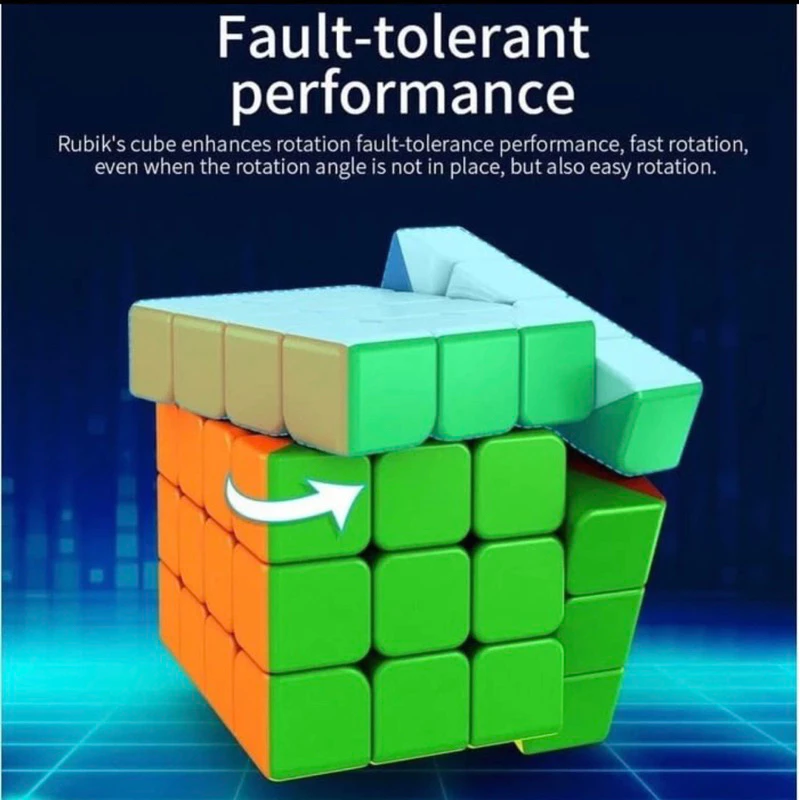 CUBE MOYU 4x4 RS4M STICKERLESS MAGNETIC ORIGINAL
